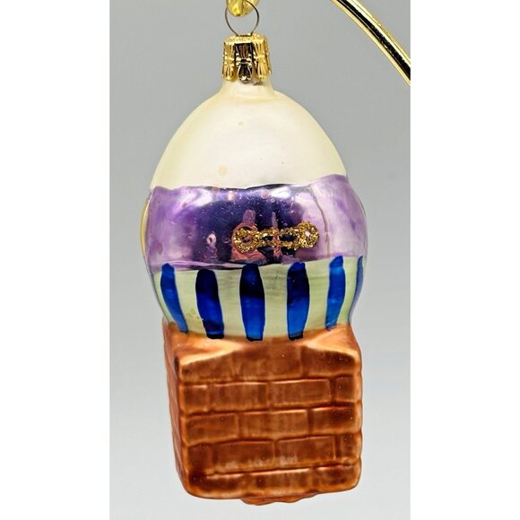 Old World Christmas Blown Glass Humpty Dumpty Wall Christmas Ornament 2001 - Picture 4 of 9